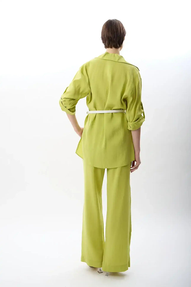 Bol Kesim Pantolon (Yeşil)