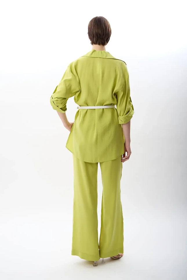 Bol Kesim Pantolon (Yeşil)