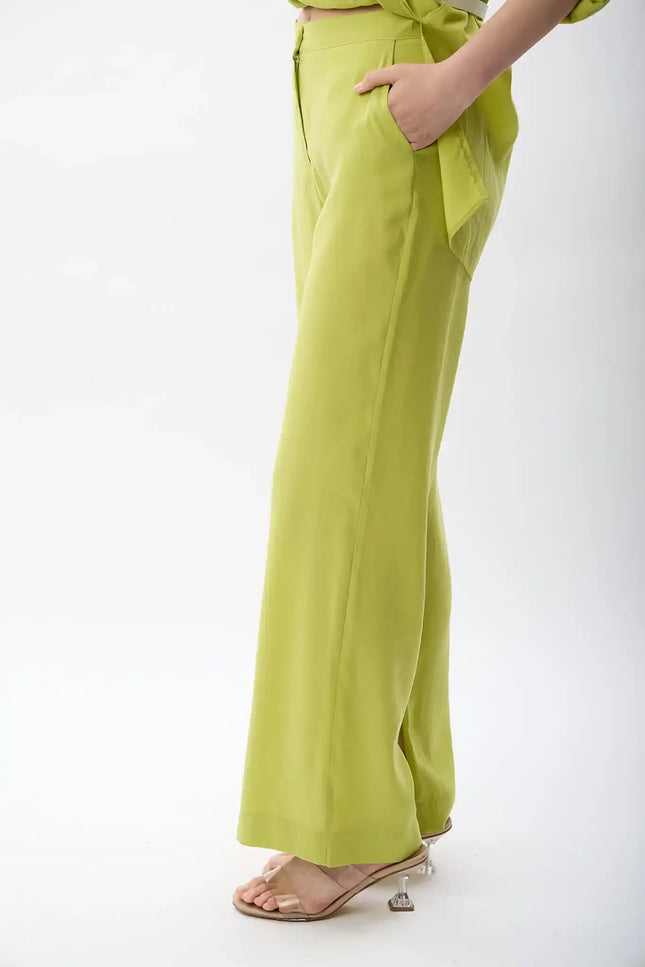 Bol Kesim Pantolon (Yeşil)