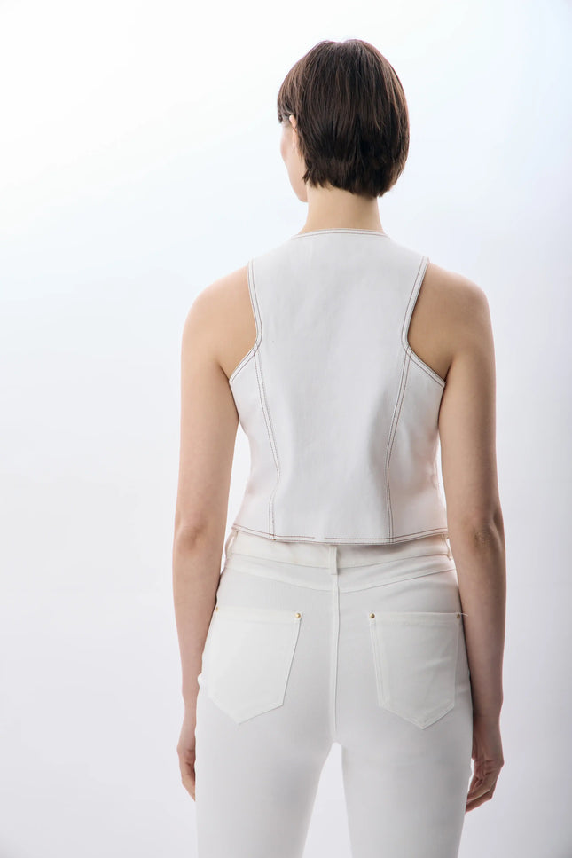 Yüksek Bel Pantolon (Ekru)