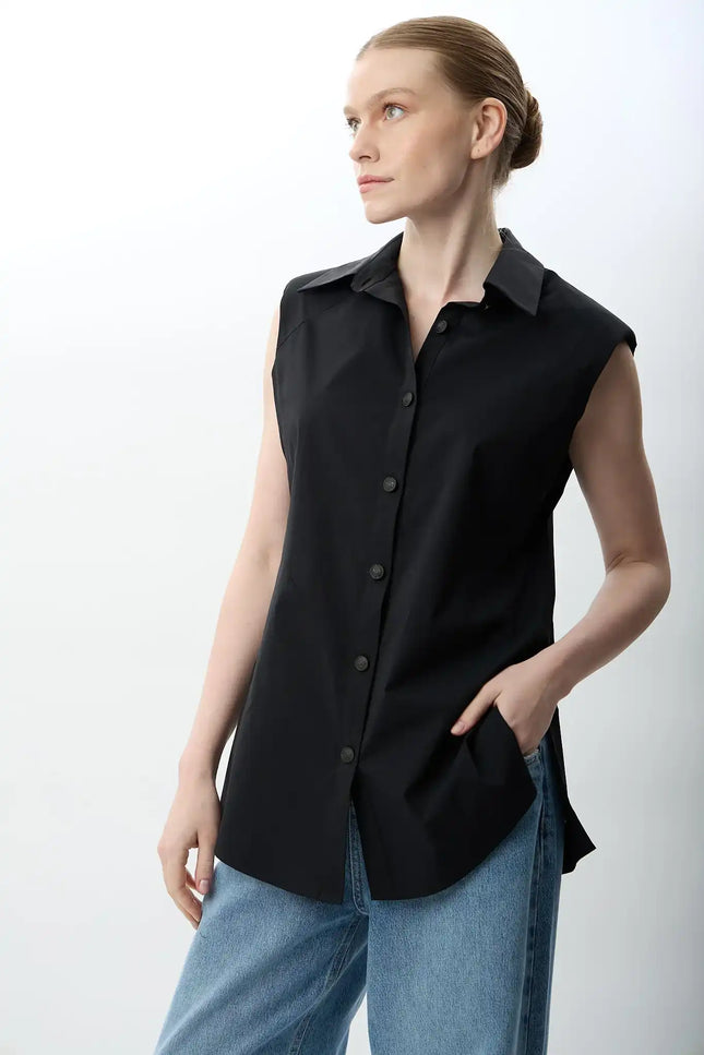 Kolsuz Gömlek (Siyah)