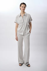 Kemerli Kapak Cepli Pantolon