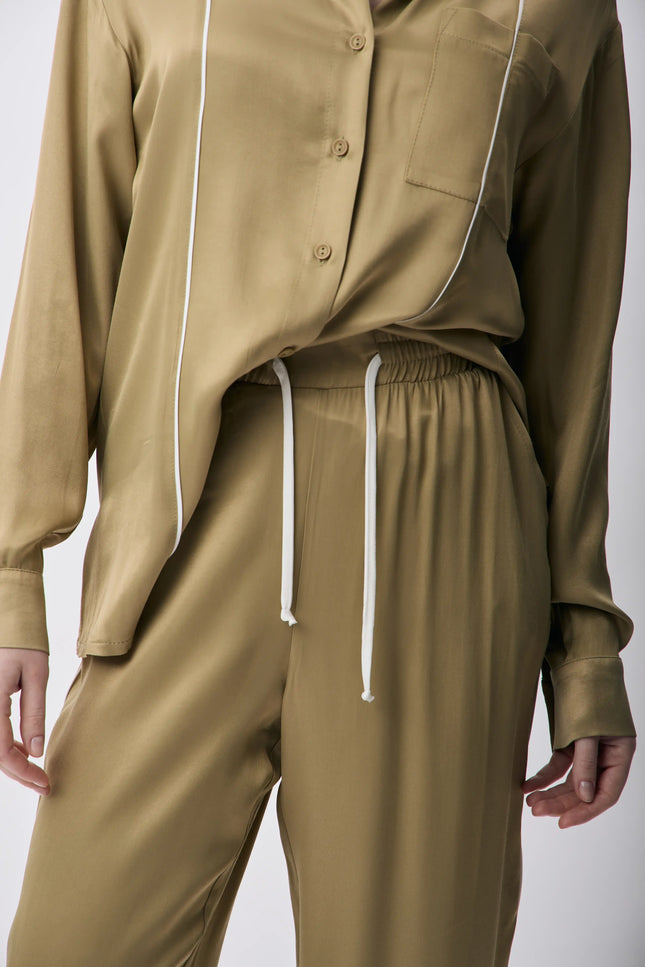 Bol Paça Rahat Kesim Pantolon (Haki)