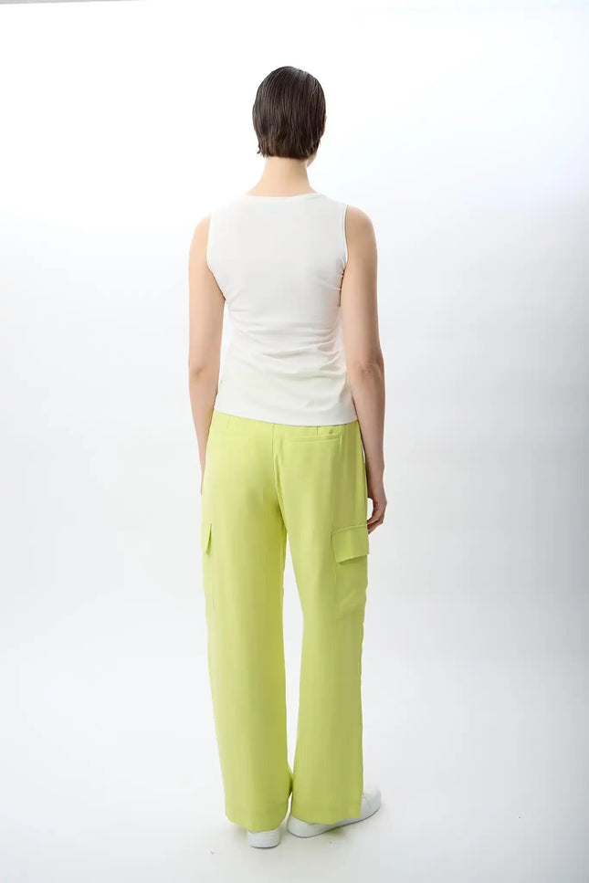 Kemerli Salaş Pantolon (Yeşil)