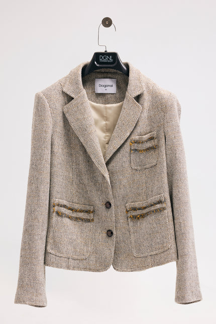 Blazer Ceket (Kahverengi)