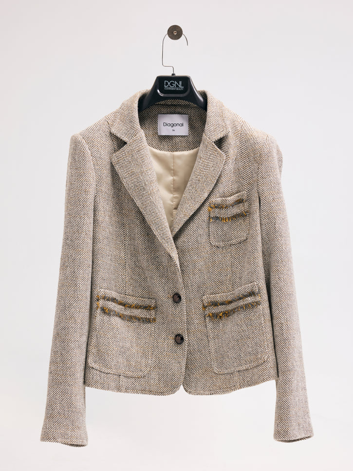 Blazer Ceket (Kahverengi)