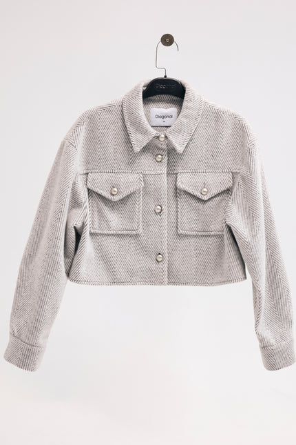 Bomber Ceket (Gri)