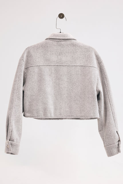 Bomber Ceket (Gri)