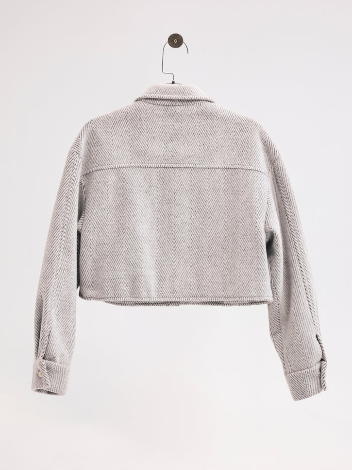 Bomber Ceket (Gri)