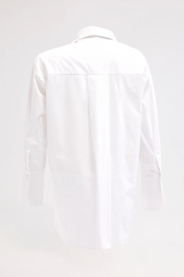 Nakışlı Ekru Gömlek