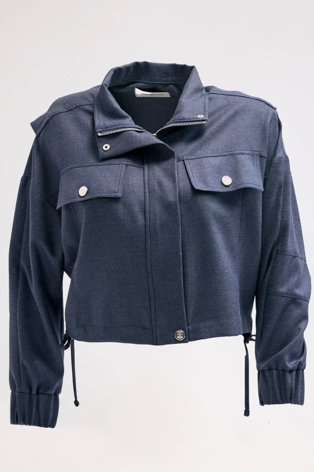 Bomber Lacivert Ceket