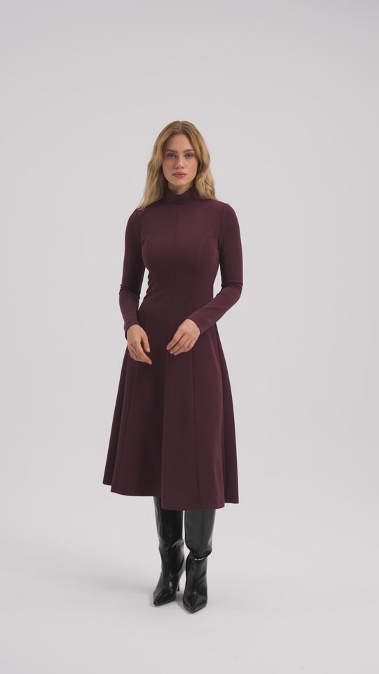 Bordo Elbise