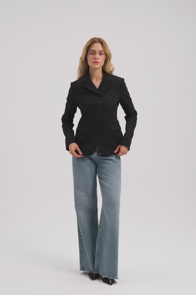 Tasarım Siyah Ceket