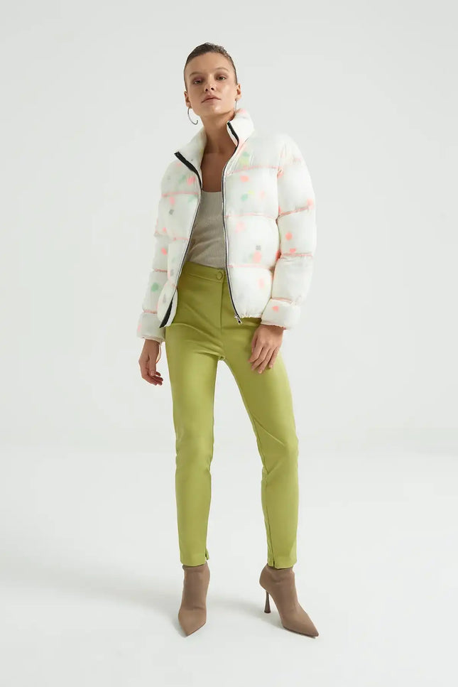 Slim Fit Deri Pantolon